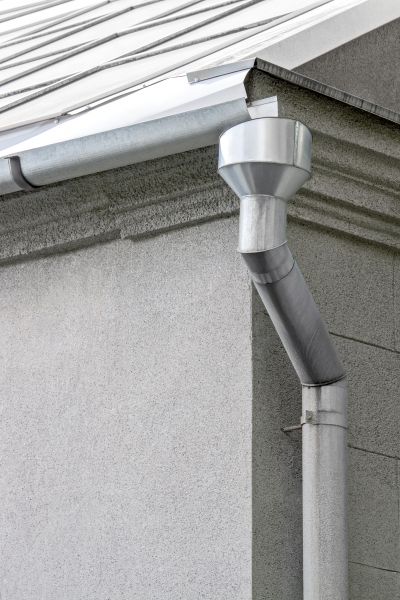 Galvanized Gutter Installation in Palmetto