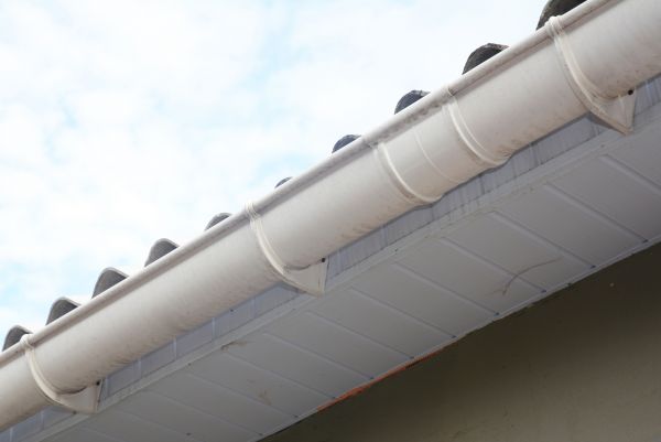 Plastic Gutter Installation in Palmetto