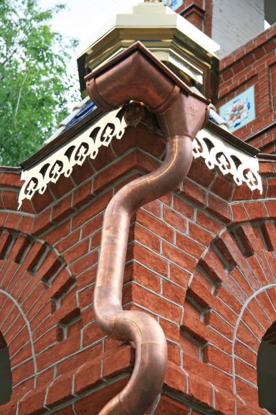 Church Downspout Installation in Palmetto