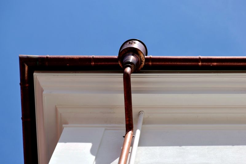 Copper Downspout Replacement